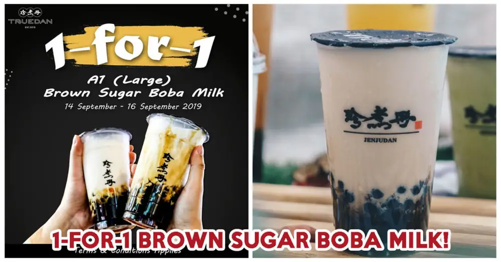 Jenjudan Opens At Orchard Gateway With 1-For-1 Brown Sugar Boba Milk On 16 September 2019