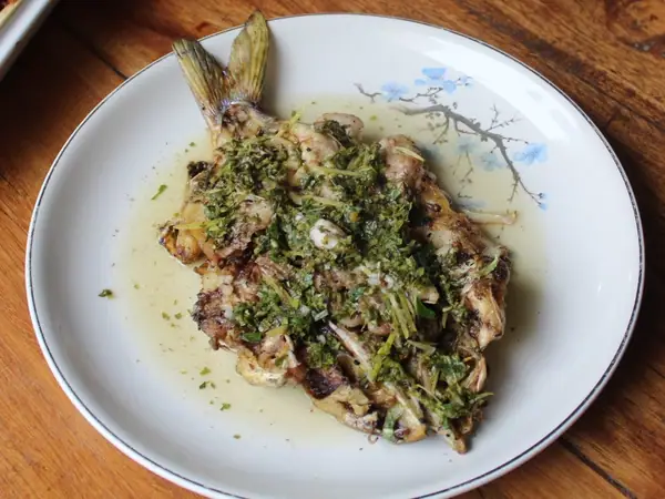 Grilled Catfish With Chimichurri Recipe