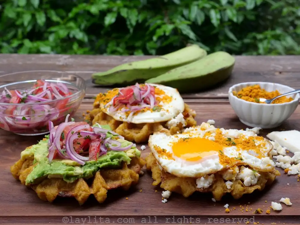Green Plantain Waffles