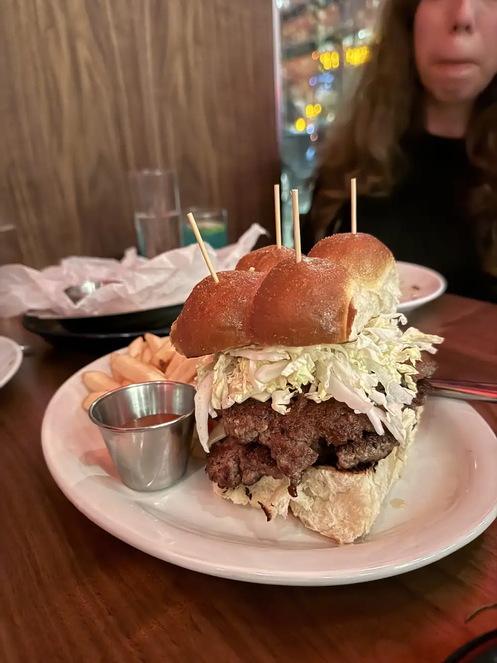 Manong Serves Colossal Burgers With Filipino Flair