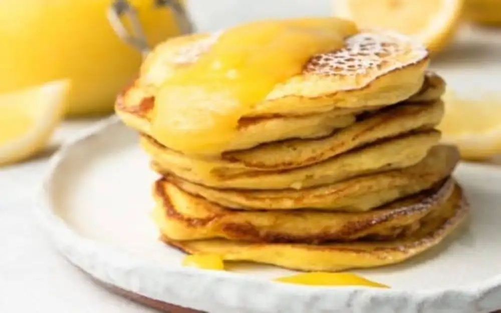 Mini tortitas con crema de limón