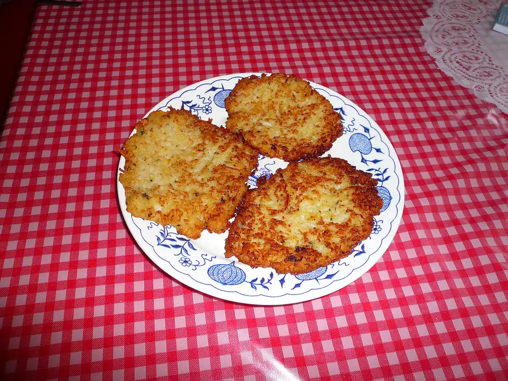 Cauliflower potato pancakes