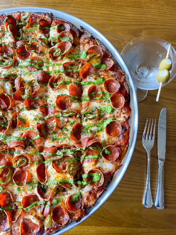 Crispy Chicago-Style Pizzas Await at D.L. Mack’s in University Park