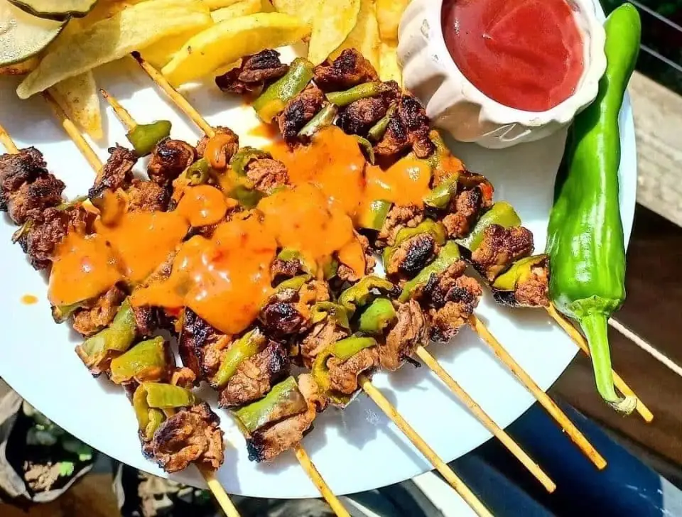 Mishkaki de ternera