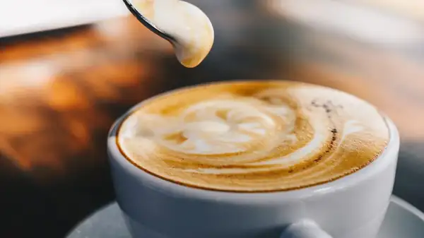 Orange blossom water, a pantry staple, adds a floral touch to coffee