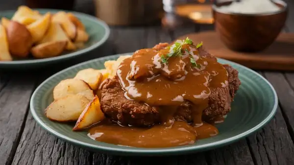 Rebozar el filete dos veces lo hace más crujiente al estilo campestre