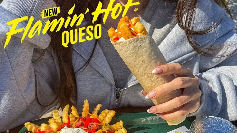 Del Taco sube la temperatura con su línea de quesos Flamin' Hot