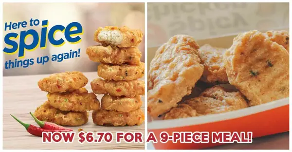 Get McDonald's Spicy Chicken McNuggets Meal For Just $6.70 This September
