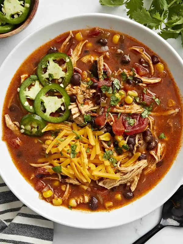 The Cozy Chicken Enchilada Soup We’re Making on Repeat