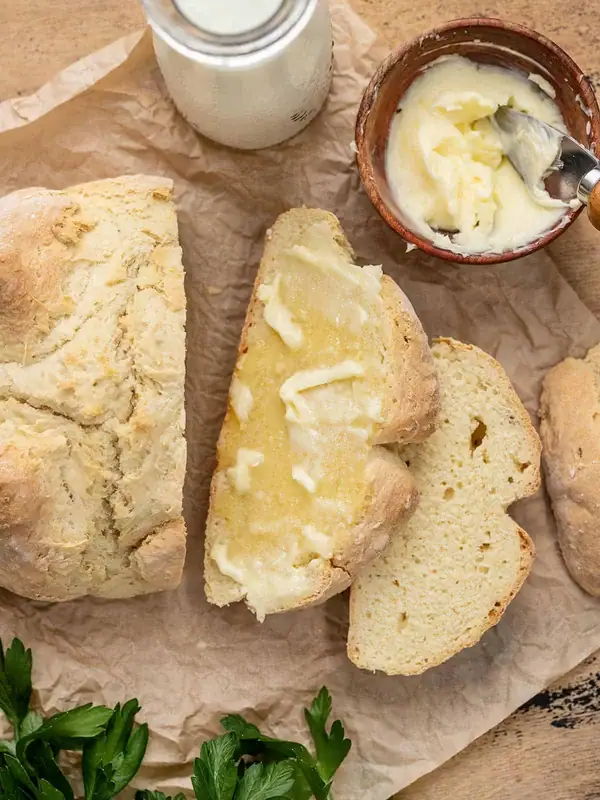 Try my Easy Soda Bread Recipe that Gordon Ramsay loved!