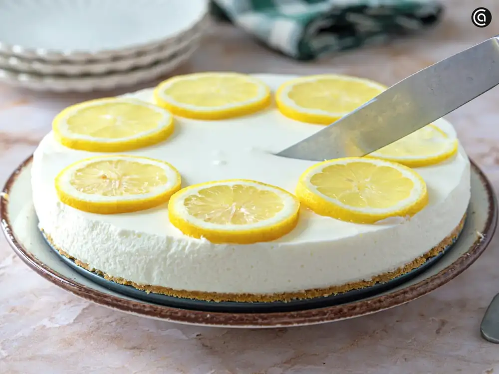 No-bake lemon tart