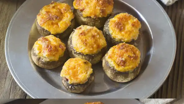 Cream Cheese Stuffed Mushrooms