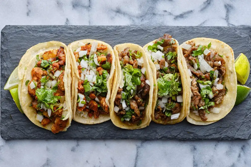 Receta de tacos de carne asada