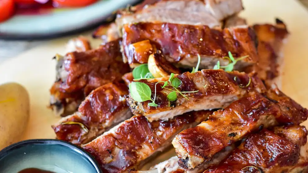 Pork neck marinated in Coca-Cola. An unusual combination that works surprisingly well