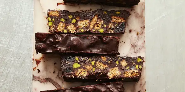 Za’atar And Cherry Chocolate Fridge Cake Bars Recipe