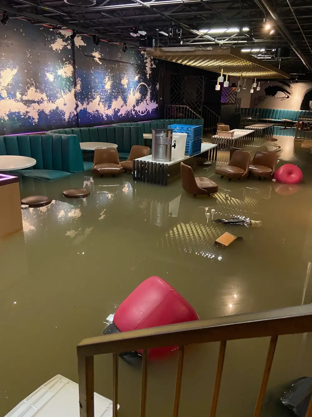Three Eighth Avenue Bars Closed Indefinitely Due to Weekend Floods