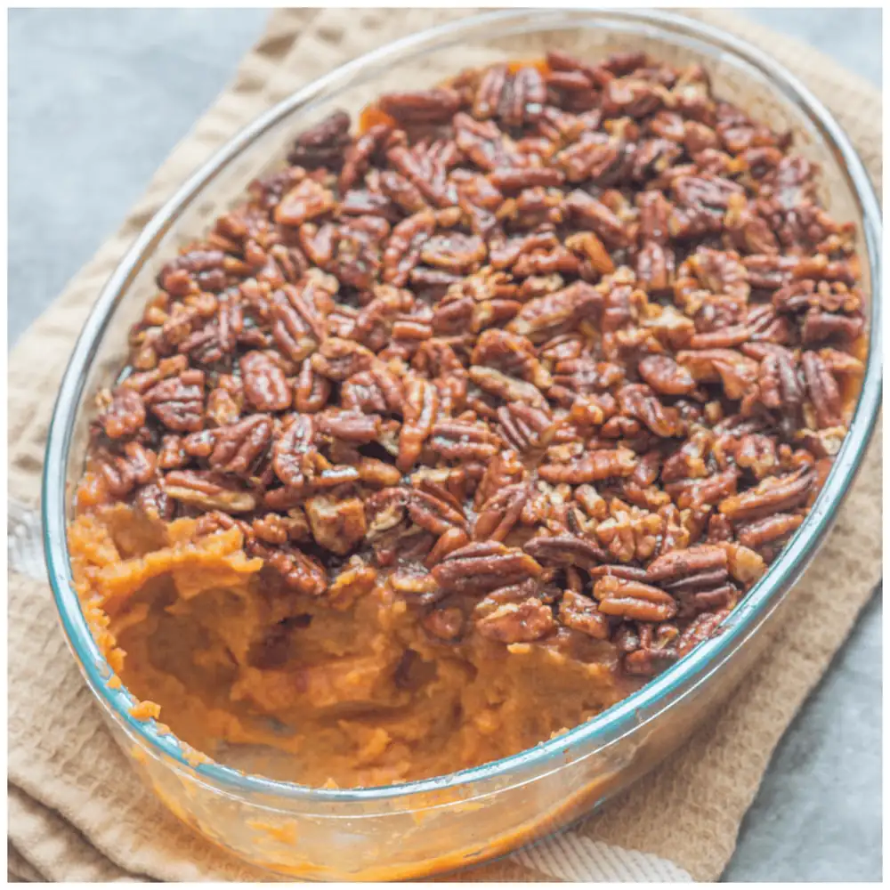 Sweet Potato Casserole without Marshmallows