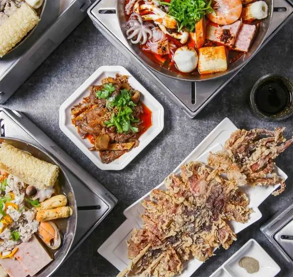 The giant squid appetizer alone is worth a visit
