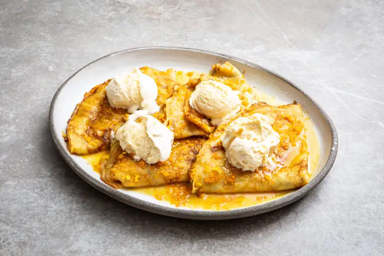 Cardamom Crêpes Suzette Recipe