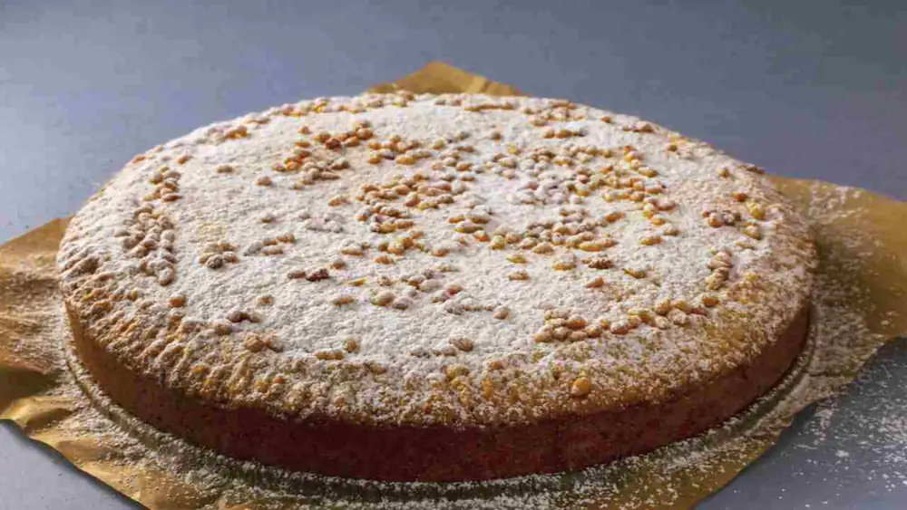 Shortcrust pastry with oil and eggless cream