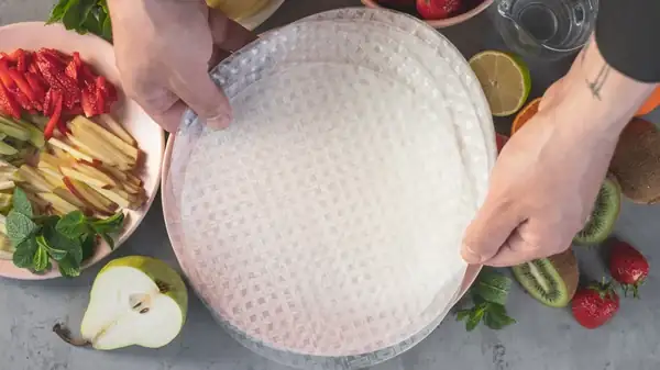 What is rice paper and how is it used in cooking?