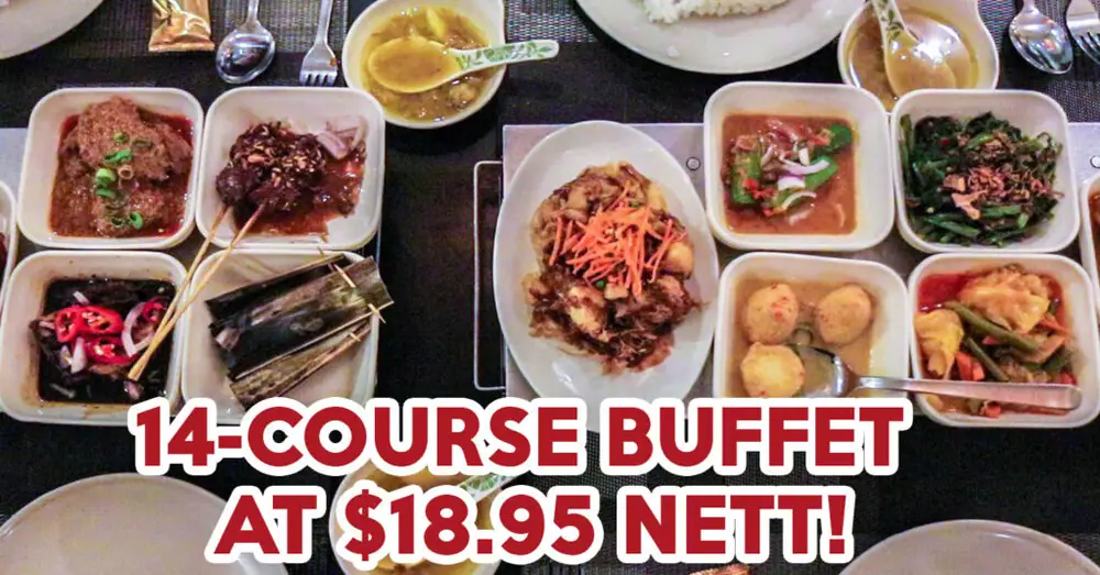 The Rice Table Review: 14-Course Indonesian Lunch Buffet At $18.95 Nett At Orchard