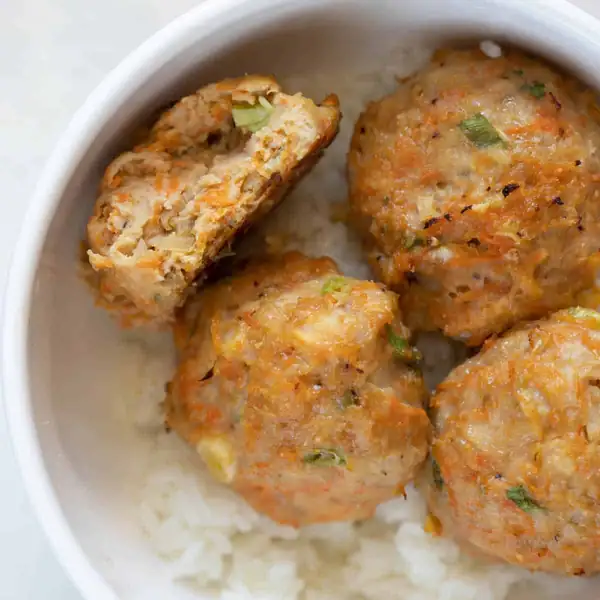 Baked Chicken Teriyaki Meatballs