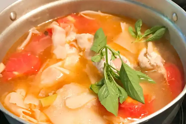 Lao Sour Bamboo Stew Recipe