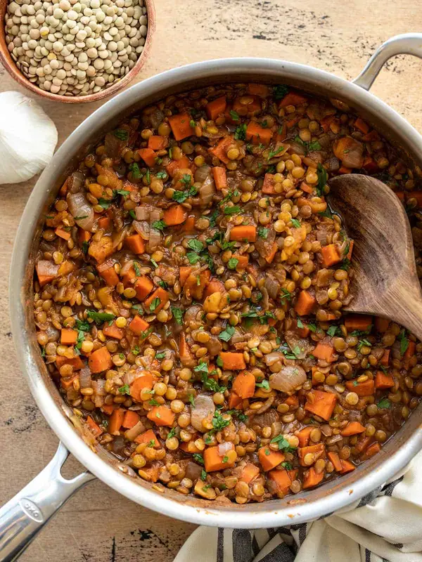 Cheap, easy, and flavorful — these spiced lentils are pure comfort!