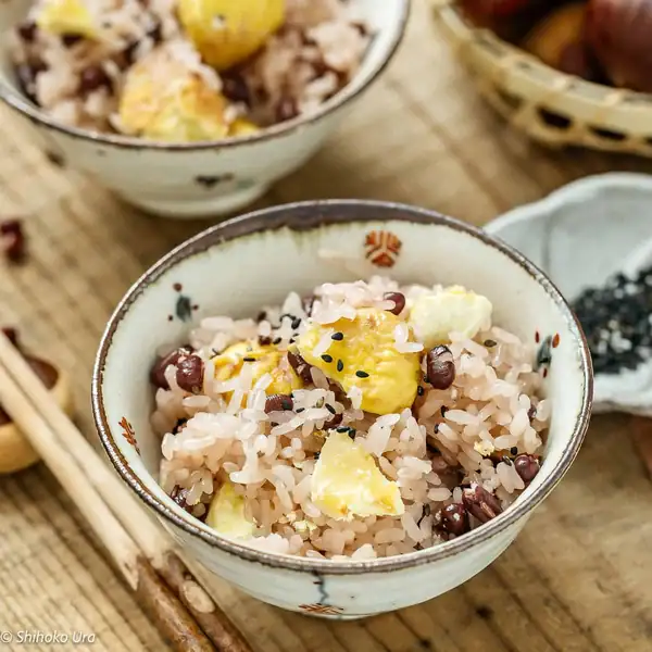 Kuri Okowa (Chestnut Sticky Rice ) 栗おこわ