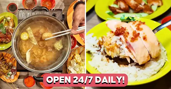 Feng Sheng: 24-Hour Chicken Rice Eatery With Steamboat, Kaya Toast And More