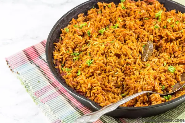 How to Cook Jollof Rice in the Oven