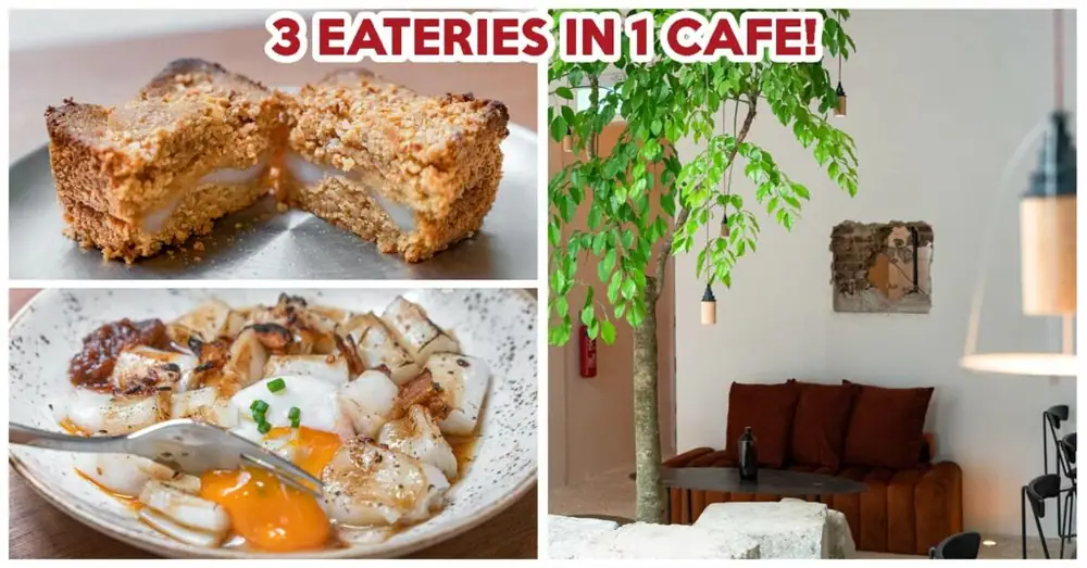 Eclipse @ 51 Tras: Industrial Cafe At Tanjong Pagar Has Aburi Chee Cheong Fun, Mochi Blondies And More
