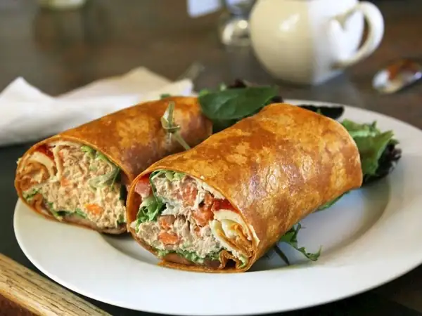 Recetas deliciosas: Wrap de crepes de atún