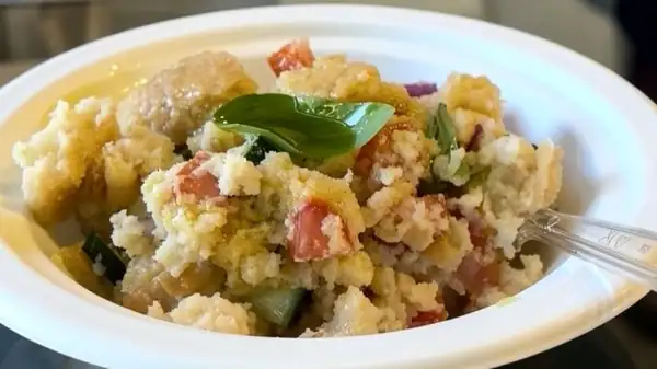 The panzanella recipe? We asked a Tuscan shop in Rome