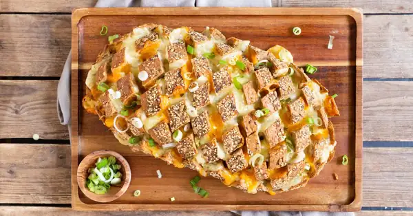 Cheese and onion bread