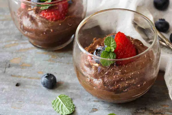 My friends couldn't believe I made chocolate mousse with soy milk: a light and super delicious alternative that no one can resist