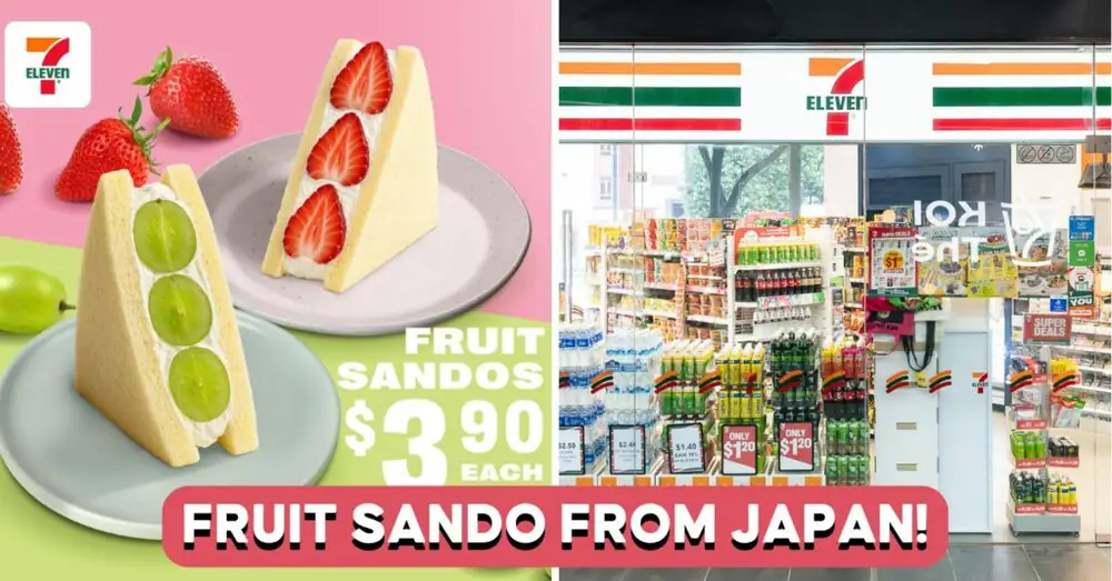 7-Eleven's Japanese-Inspired Fruit Sando Lands In Singapore, Costs $3.90 Each