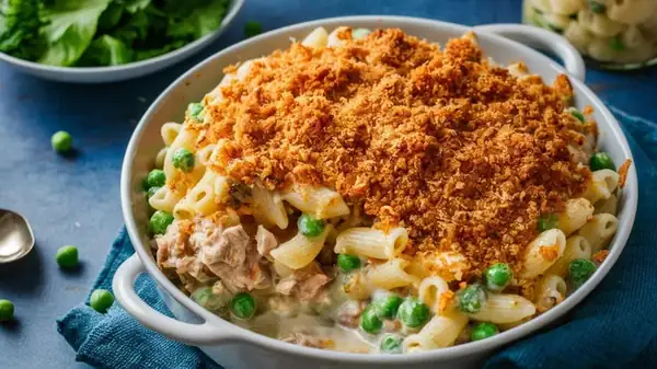 Give your tuna noodle casserole a gourmet touch with a few extra ingredients