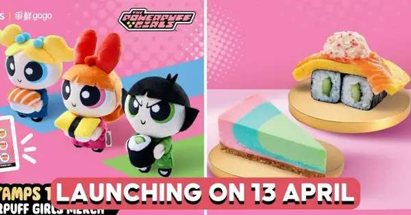 Sushi Express x The Powerpuff Girls: New Collab With Exclusive Menu And Merch