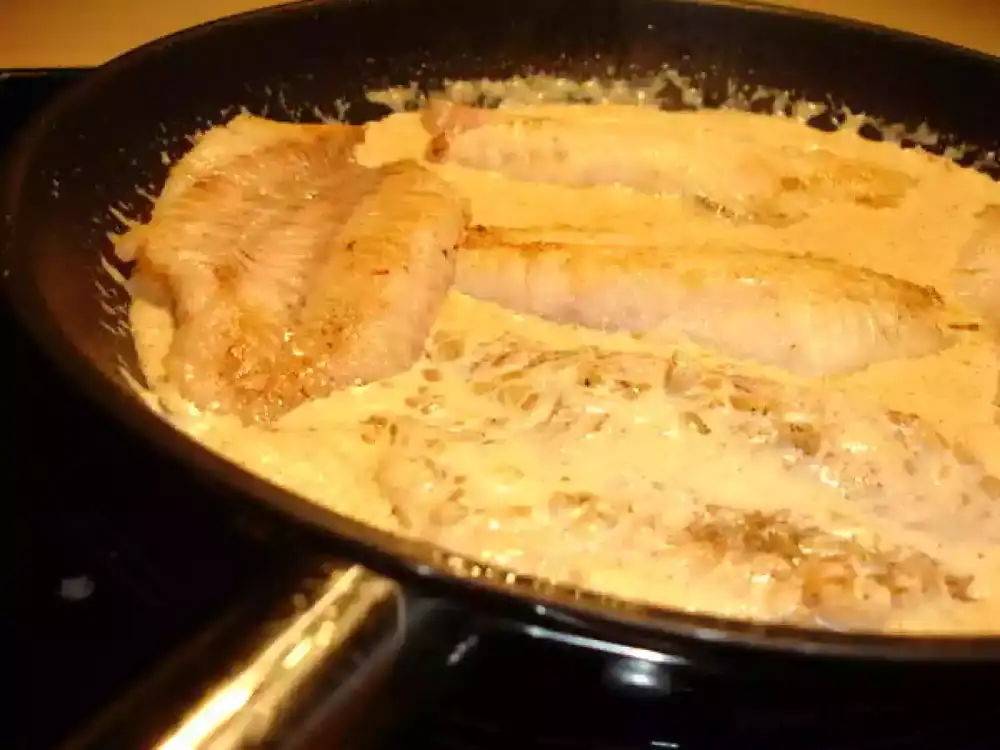 Recipe for sea bream fillet with vanilla