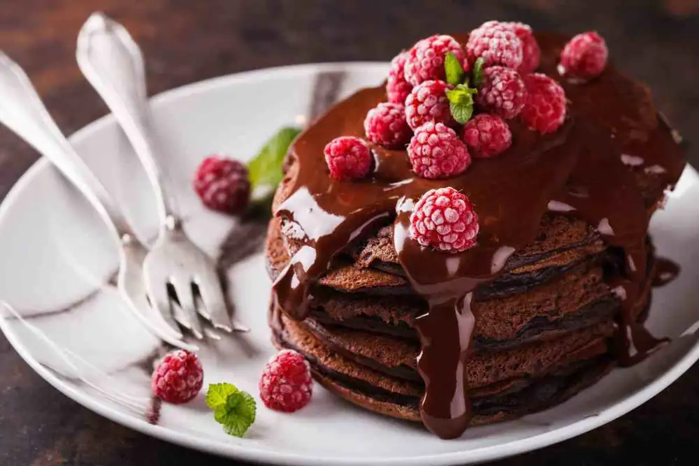 Cuando preparo mis panqueques de cacao y chocolate negro, el día siempre comienza con una sonrisa: extra deliciosos