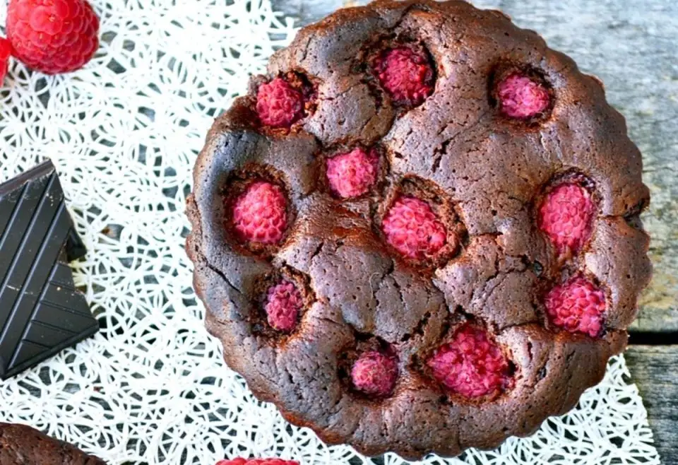 Raspberry Brownies