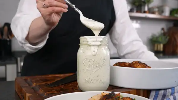 The Best Homemade Ranch Salad Dressing