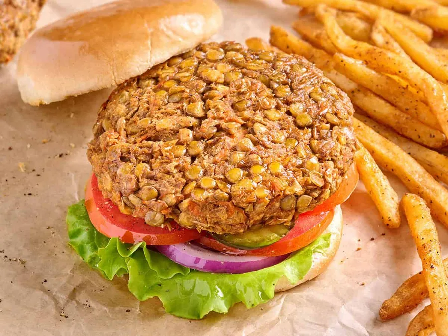 The Lentil Burgers That Might Rival the Real Thing