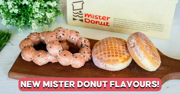 Mister Donut Has New Purple Sweet Potato Doughnuts For A Limited Time