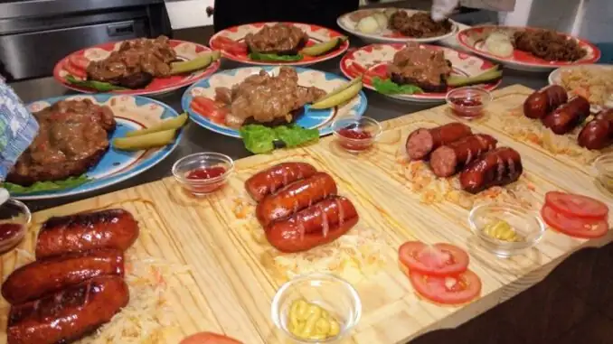 Bajka Restaurant in Rome, Polish cuisine in Primavalle including herring, soups, and bigos
