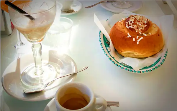 Coffee Granita with Sweet Condensed Milk (Granizado de Café con Lechera)