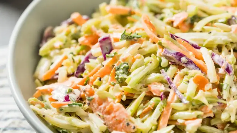 Prepare an unforgettable coleslaw by substituting cabbage with this sweet root vegetable.
