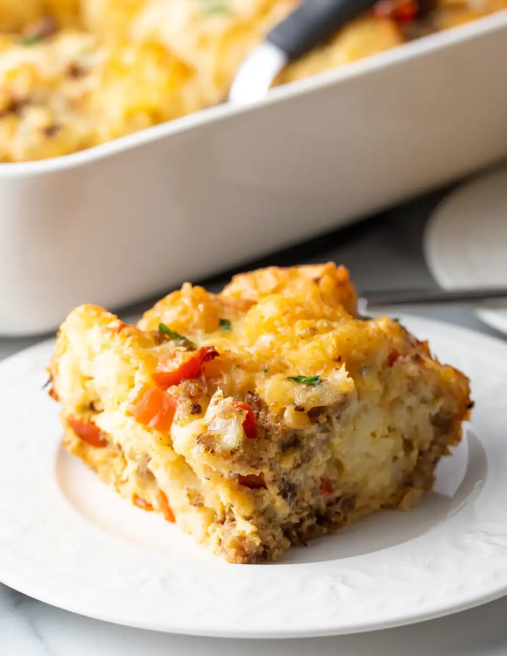 Tater Tot Breakfast Casserole